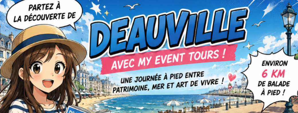 ENJOY! Journée à Deauville ? C'est parti ! 