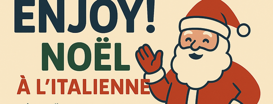 ENJOY! – La grande soirée de Noël à l’italienne avec la TEAM ENJOY!