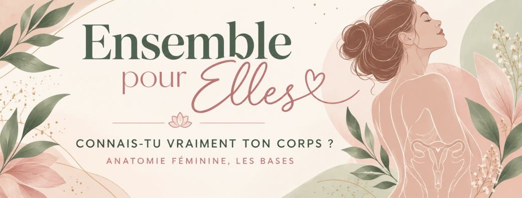 Ensemble pour Elles – Connais-tu vraiment ton corps ? Anatomie féminine, les bases