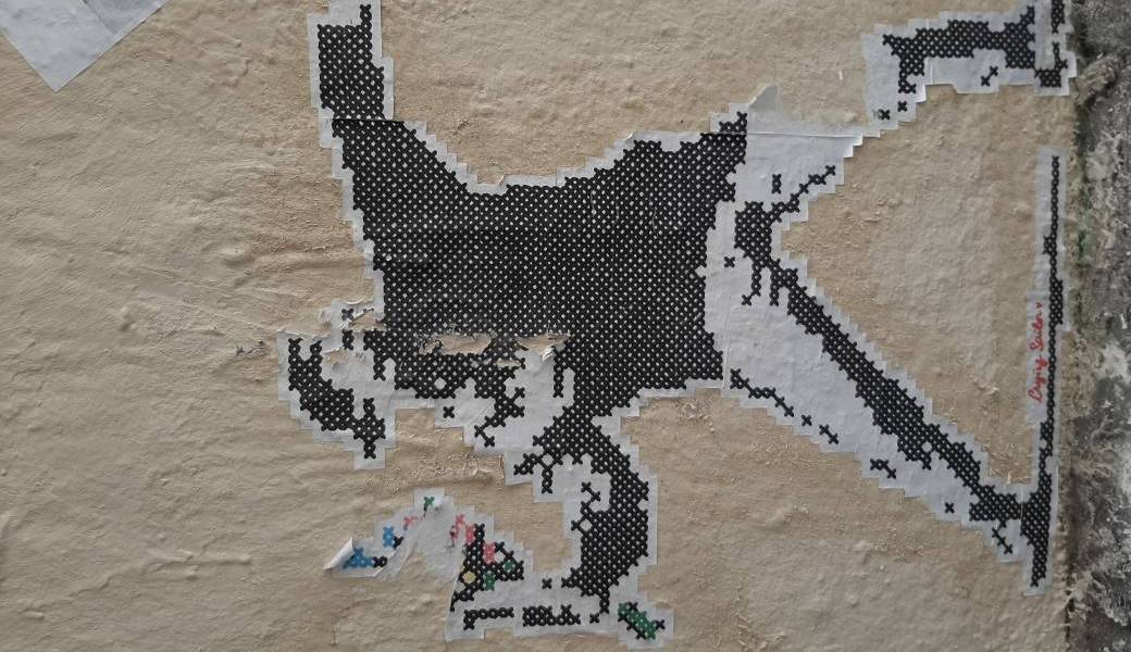 Entre collages, tags, pixel et graffiti : Montpellier Street Art