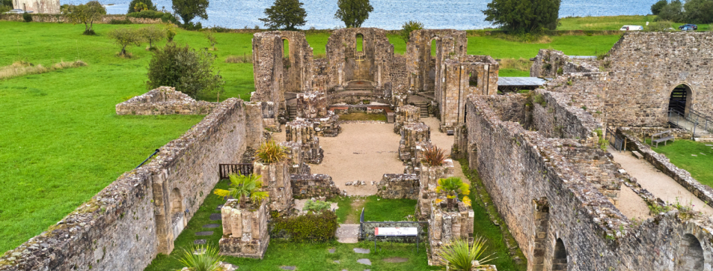 Entrée Musée de l'Ancienne Abbaye de Landévennec