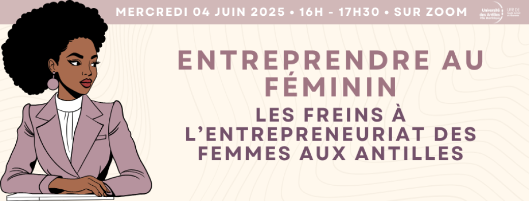 Entreprendre au féminin dans les Antilles