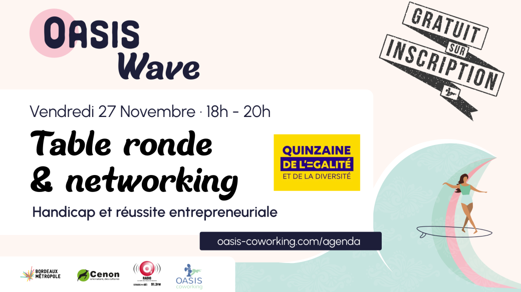 « Table ronde et networking : handicap et réussite entrepreneuriale »