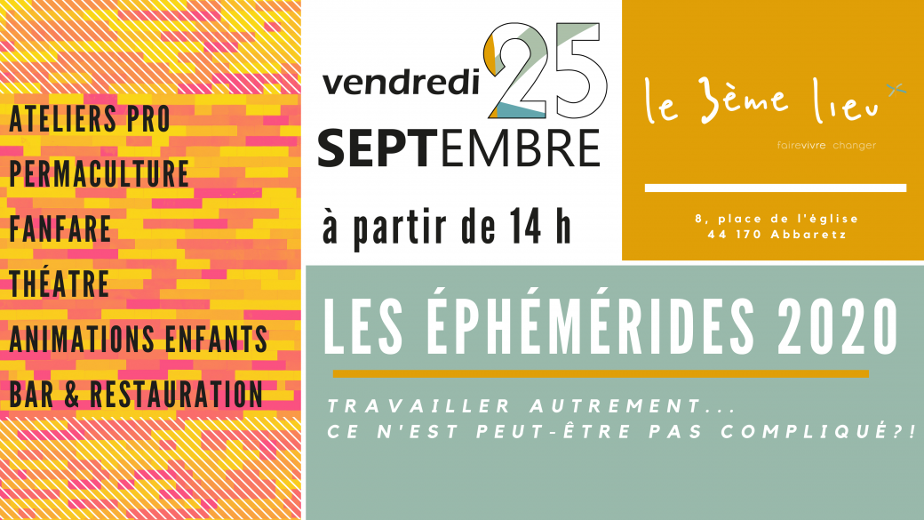 Le 3ème Lieu | Éphémérides 2020