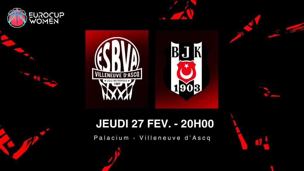 ESBVA-LM - BESIKTAS 1/4 DE FINALE RETOUR
