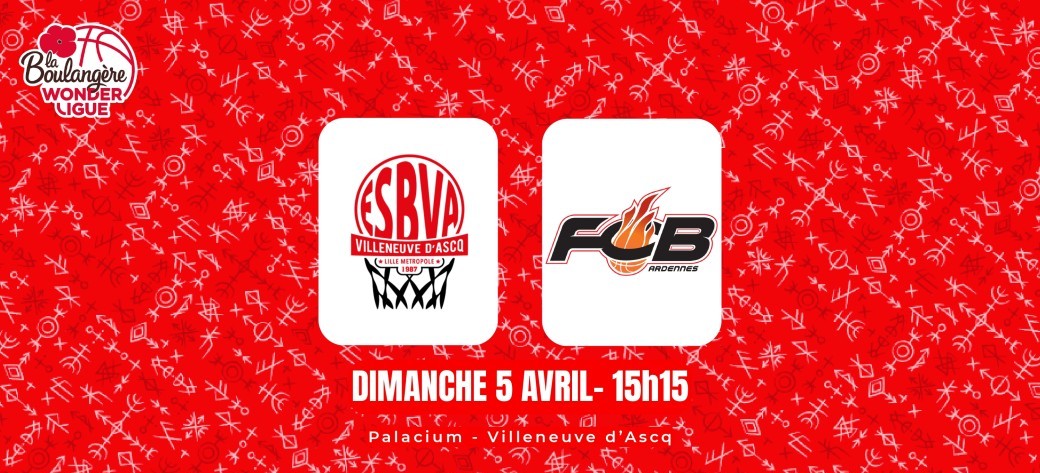 ESBVA-LM - CHARLEVILLE - 1/4 DE FINALE ALLER