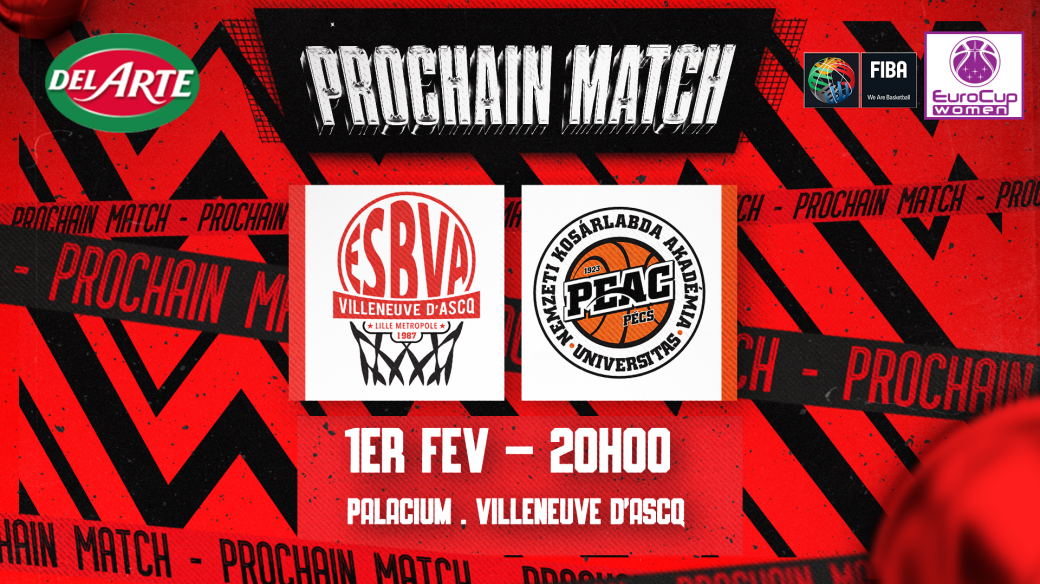 ESBVA-LM - PEAC Pécs / 8ème de finale retour