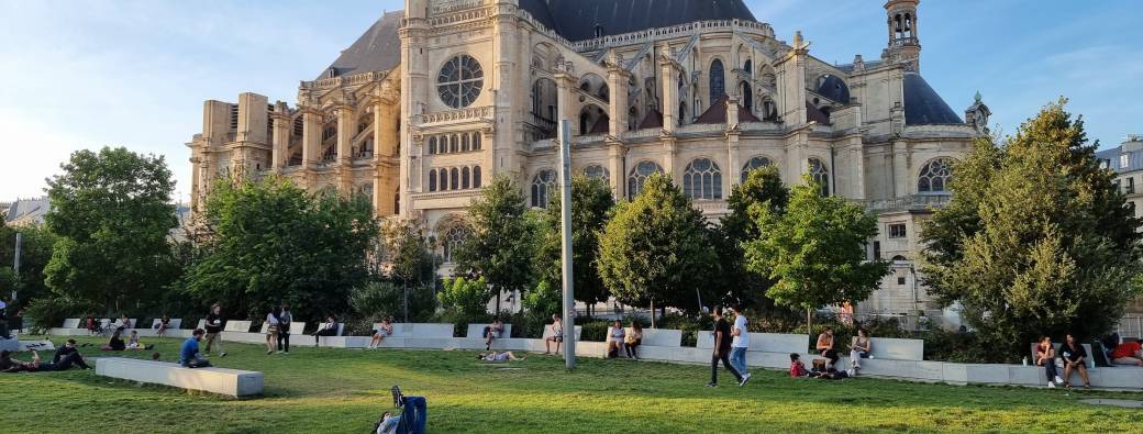 Escapade de Véro : visite guidée des Halles à l'église Saint-Eustache