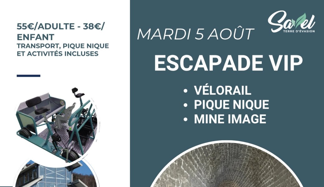 Escapade VIP - Vélorail et Mine Image