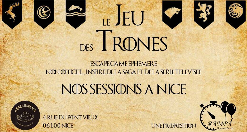 Escape Game - Le Jeu des Trones 