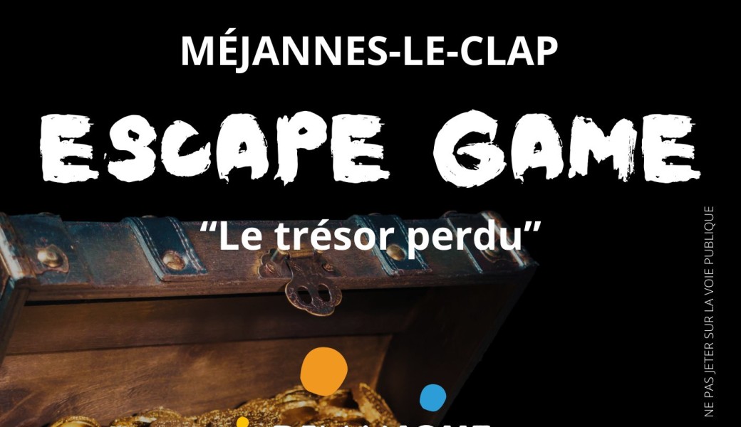 Escape game "le trésor perdu"