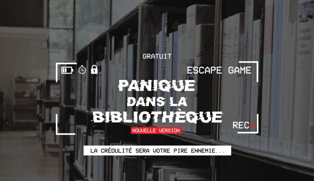 Escape Game : Panique dans la bibliothèque
