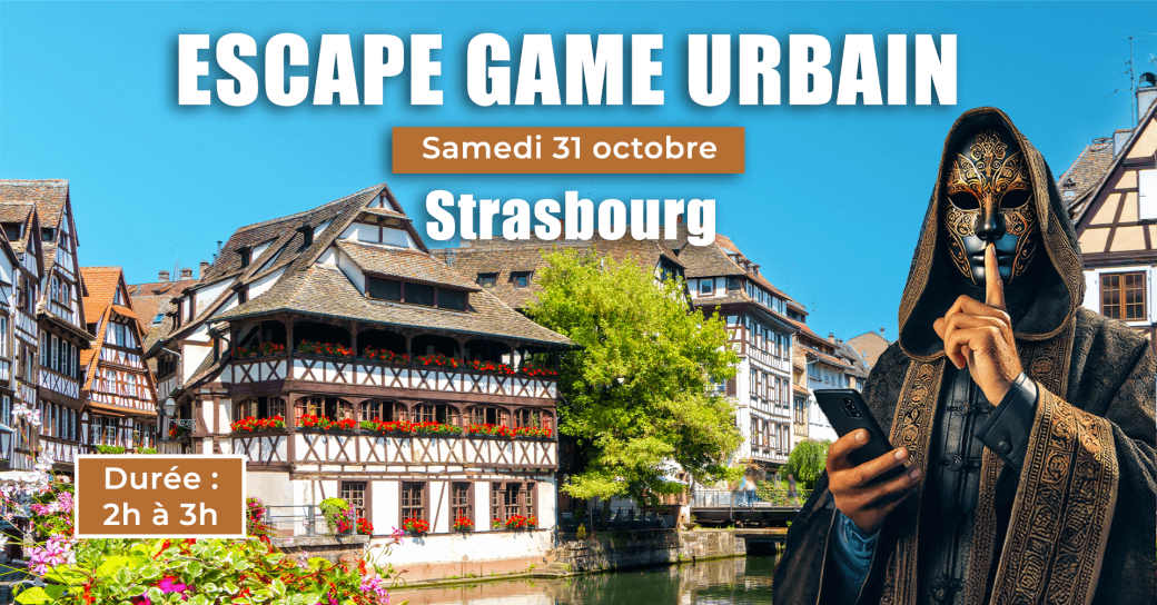 Escape Game Urbain - L'opération KLEPTIS - Strasbourg