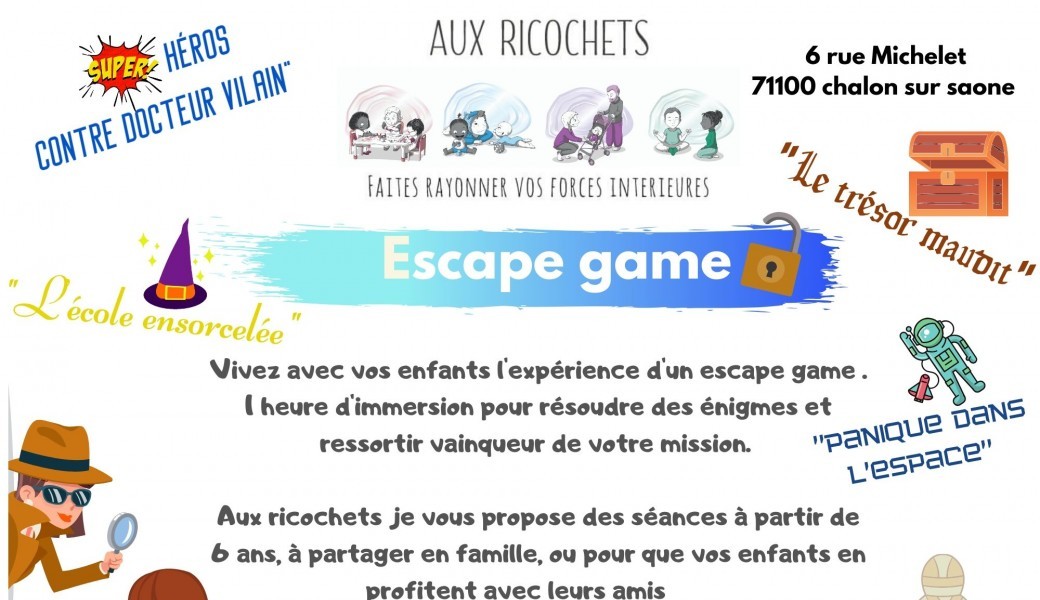 Tickets escape game Billetweb