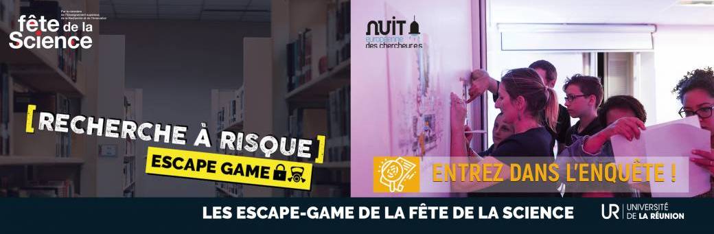 Les escape-games de la Fête de la science