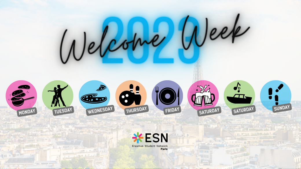ESN Paris - WELCOME WEEK