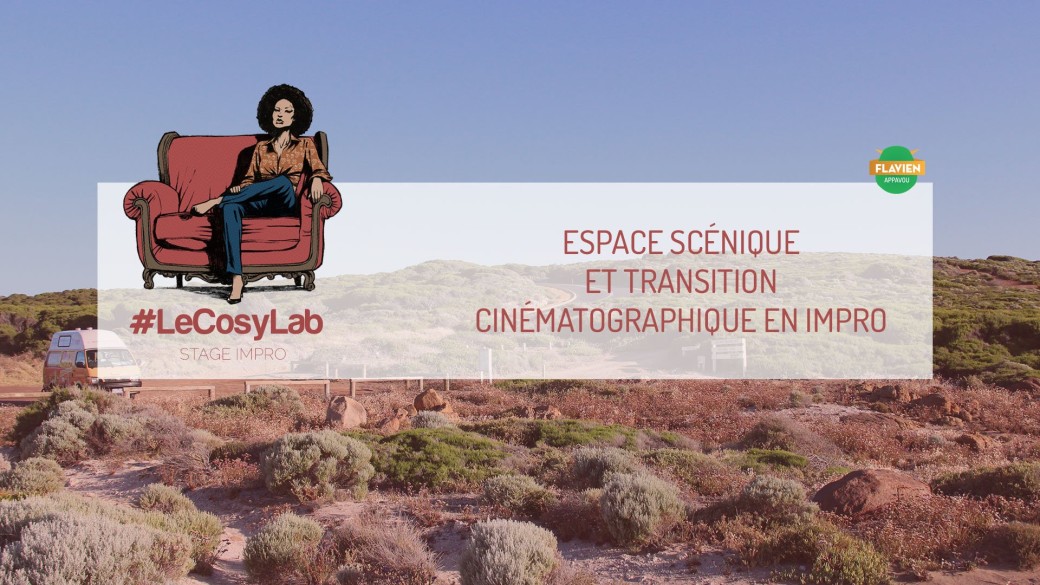 Espace Scénique et transition cinéma en impro - Les CosyStage de Flavien Improvi'bar