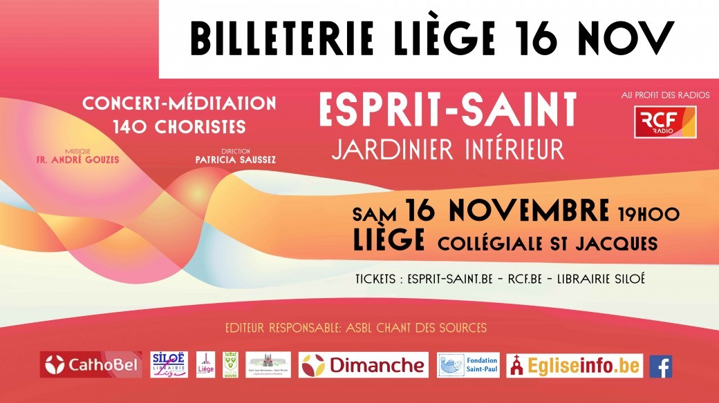 Esprit-saint Jardinier intérieur - Concert RCF Liège