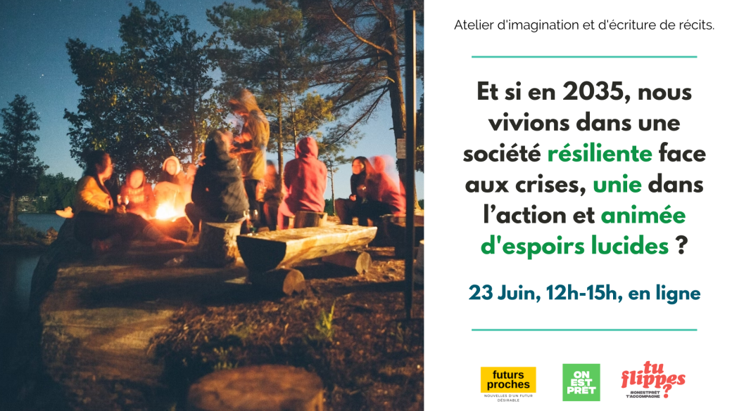 Et si en 2035, nous vivions dans une société résiliente face aux crises et unie dans l'action ?