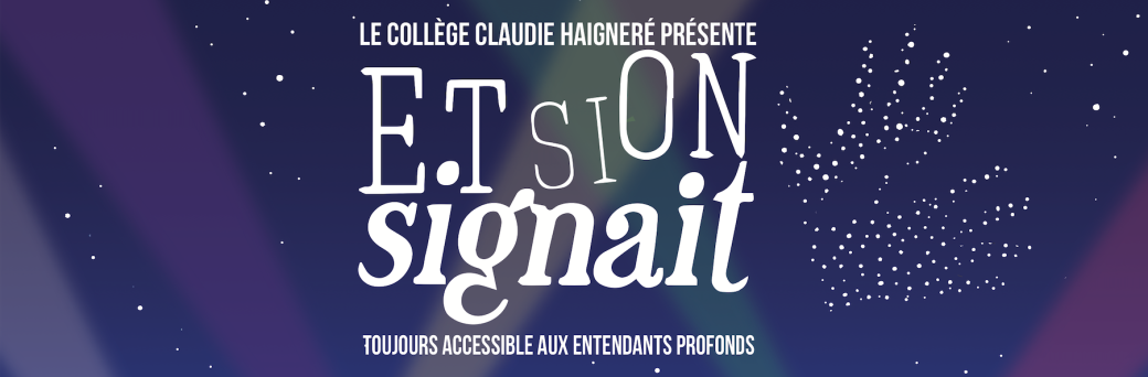 Et si on signait les mémoires d'un Sourd?