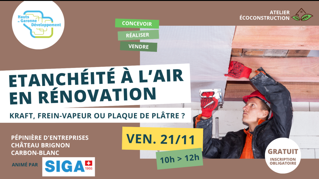 Etanchéité à l’air en rénovation