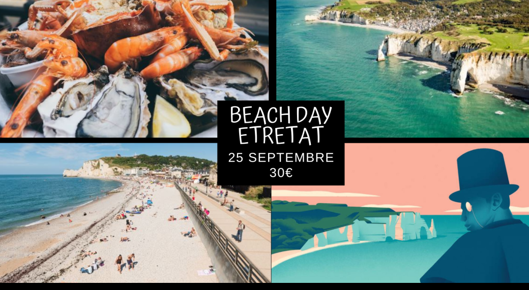 Etretat Erasmus Beach Day