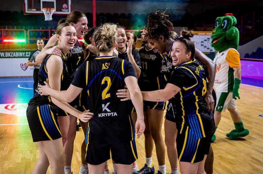 EUROCUP WOMEN : Castors Braine -WBC Tresnjevka Dinamo LTD (Zagreb - Croatie) 