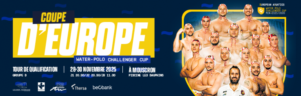 EUROPEAN AQUATICS : Challenger Cup Men 25-26, Tour de qualification groupe D