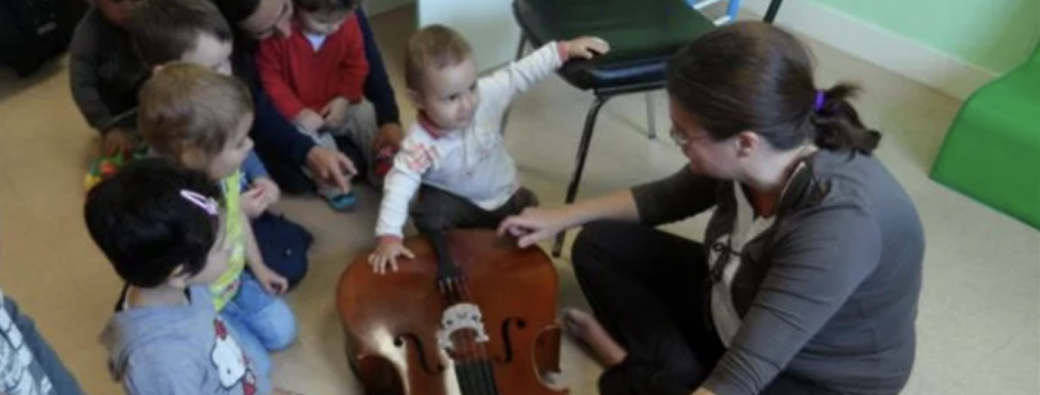 Eveil musical et découverte du violoncelle 0-4 ans