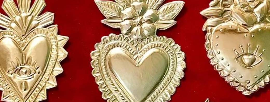 EX VOTO en métal repoussé / Marseille