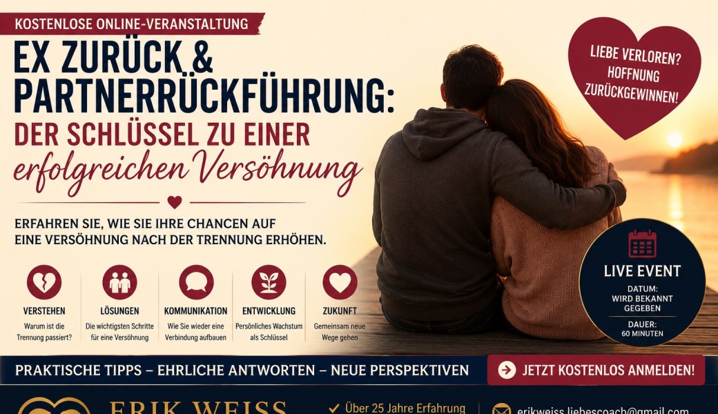 Ex zurück & Partnerrückführung: Der Schlüssel zu einer erfolgreichen Versöhnung
