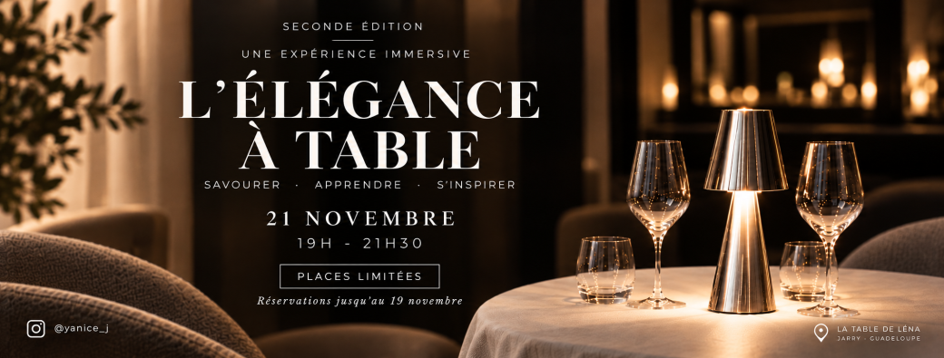 Expérience immersive - Les codes de l'élégance à table