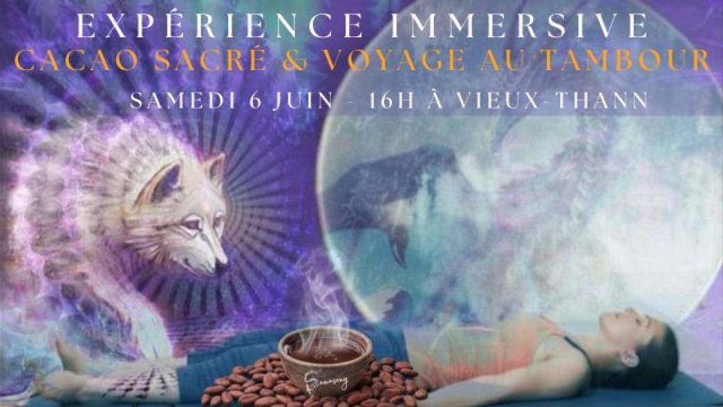 Expérience immersive : Cacao sacré & Voyage au Tambour