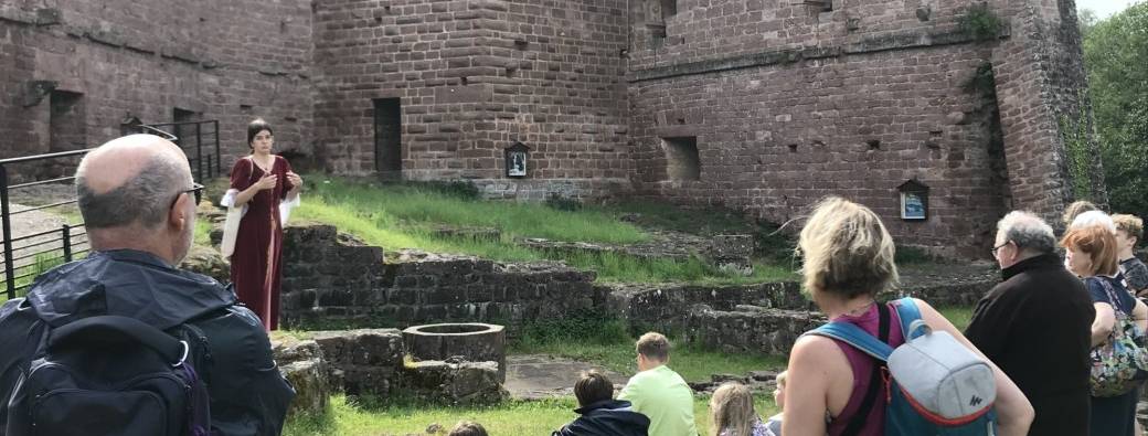 Expérience : visite guidée château de Wangenbourg