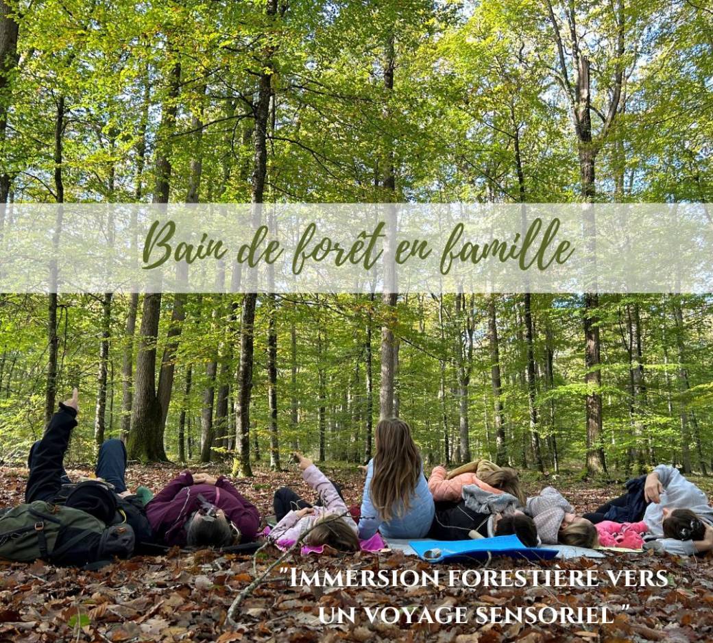  "Bain de forêt en famille"  [Adultes avec enfants 6/12 ans]