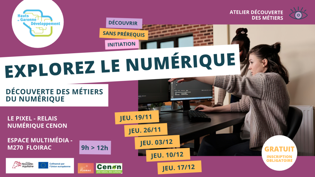 Explorez le numérique / Atelier No Code