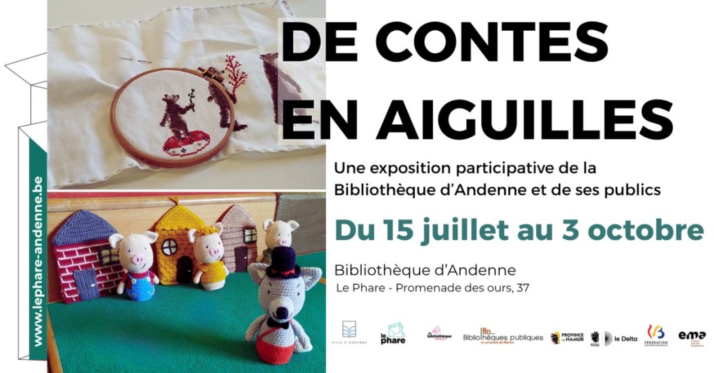 Expo bibli "De contes en aiguilles"