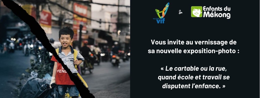 Vernissage Expo photo "Le cartable ou la rue" - Vif (Grenoble)