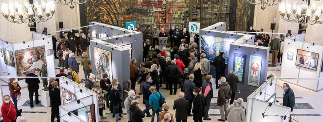 Exposition de l'association des peintres - Jardin des Plantes