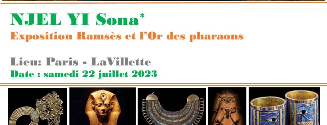 Exposition "Ramses et l'or des pharaons"