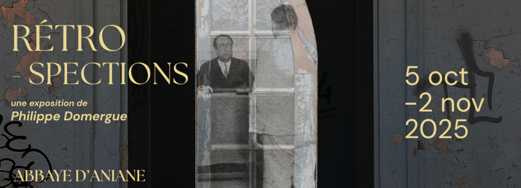 Exposition RETROSPECTIONS - Philippe Domergue visite avec l'artiste