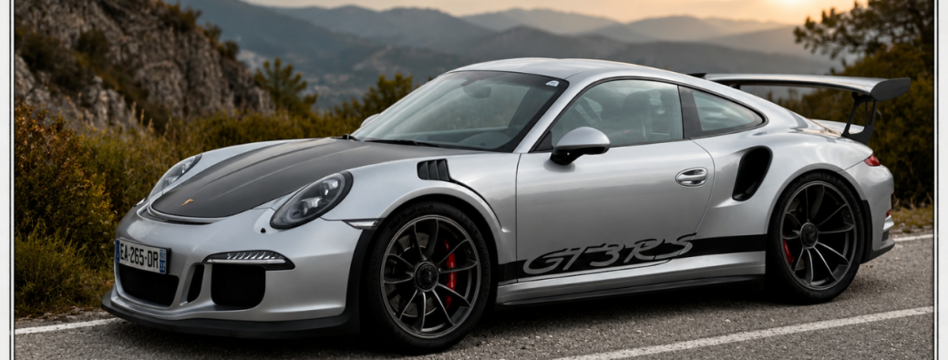 Porsche 911 991.1 GT3 RS 500ch (1 passager)