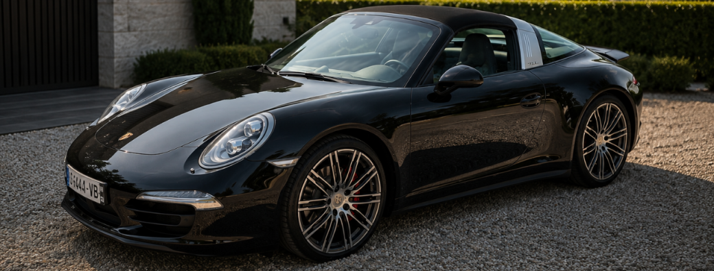 Porsche 911 991.1 Targa 4S 400ch (1 passager + 2 enfants maxi)
