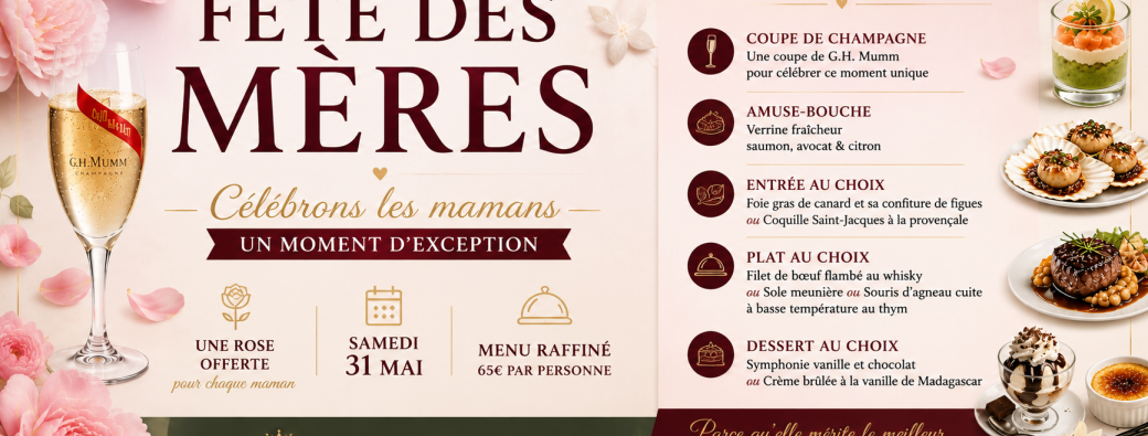 FÊTE DES MÈRES – O’GREEN DU CHÂTEAU D’HEM