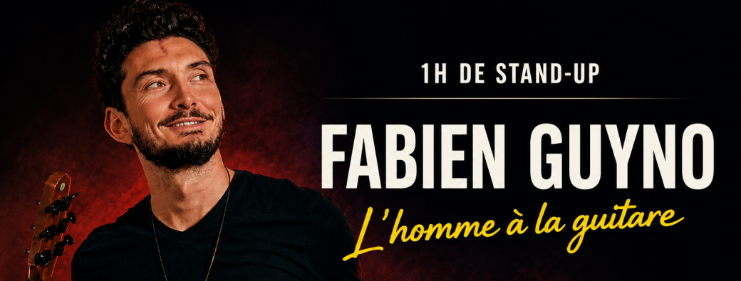 Fabien Guyno dans 1h de Stand-up Musical 