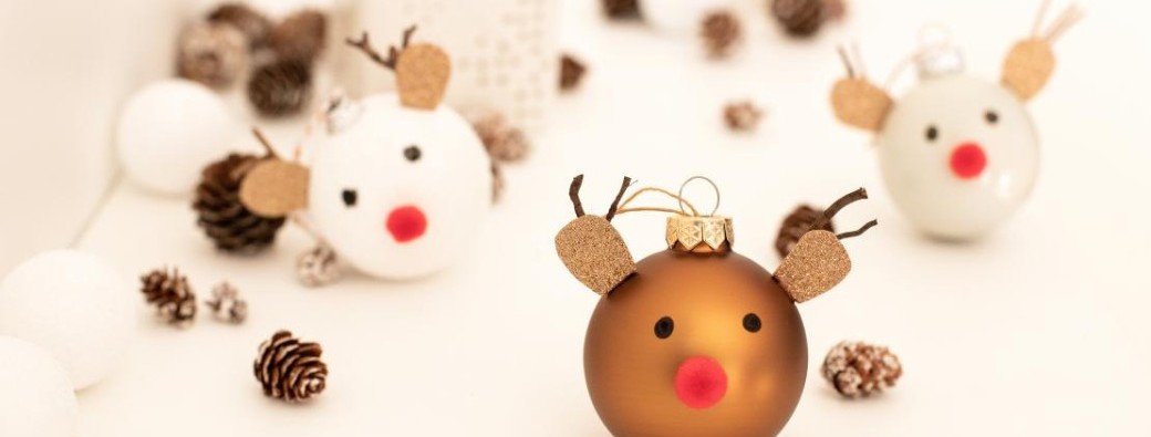 FABRIQUE TA BOULE DE NOËL - 4 ANS ET +