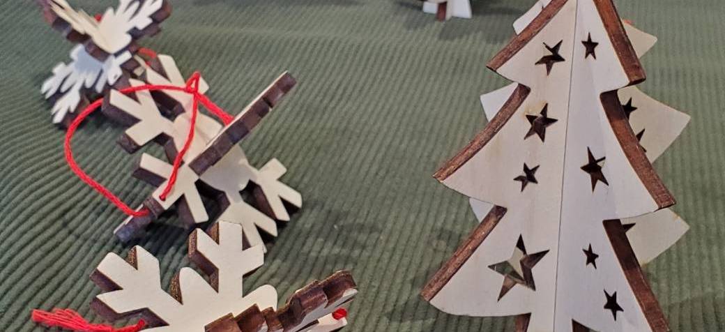 Fabriquez votre Décoration de Noël à la découpeuse laser