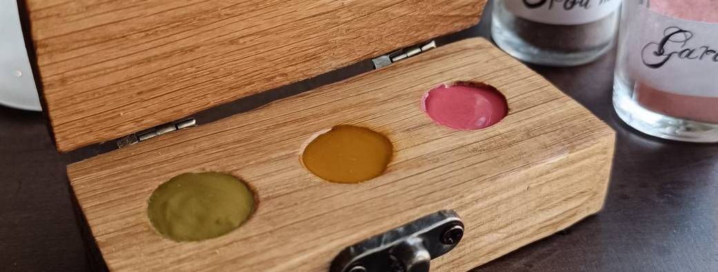 Fabrique tes aquarelles végétales - Chez L'encrière végétale 