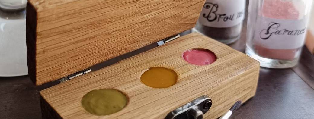 Fabrique tes aquarelles végétales - Halles Créatives