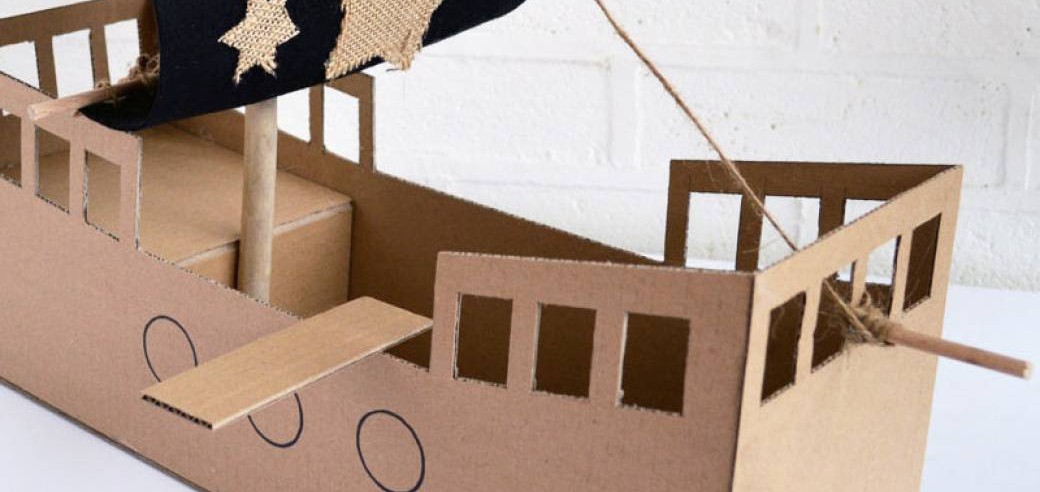 Atelier enfant : Fabrique un bateau de pirate Peter Pan